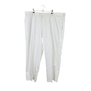 Savane Light Beige Men's Dress Pants Trousers Slacks Suit Pants Size 42x29